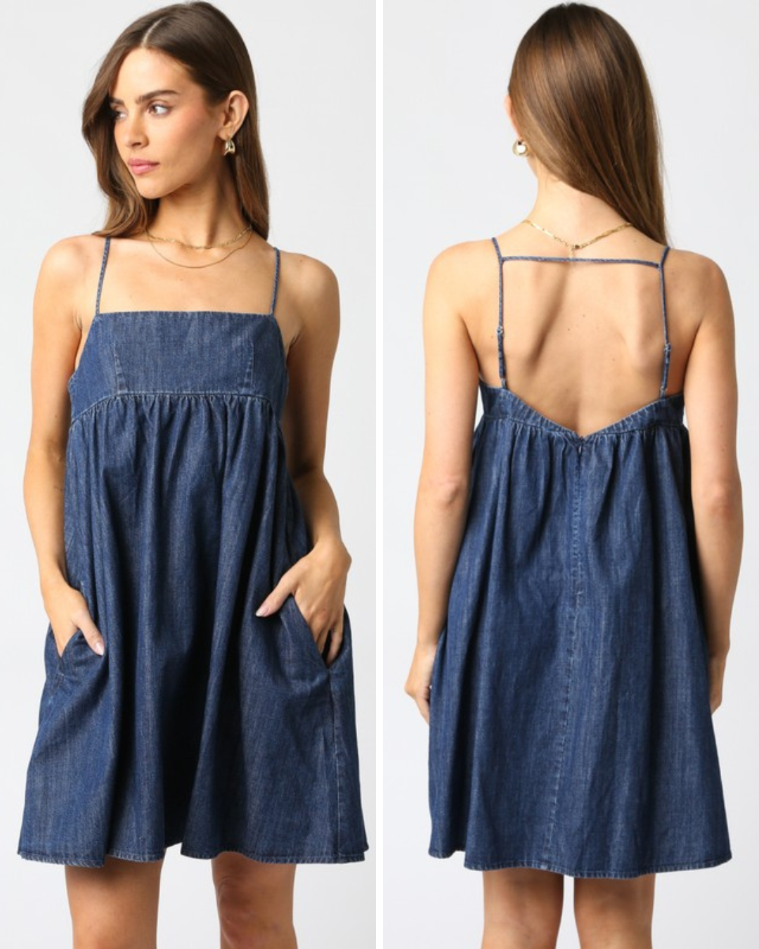 *Sundaze Denim Dress