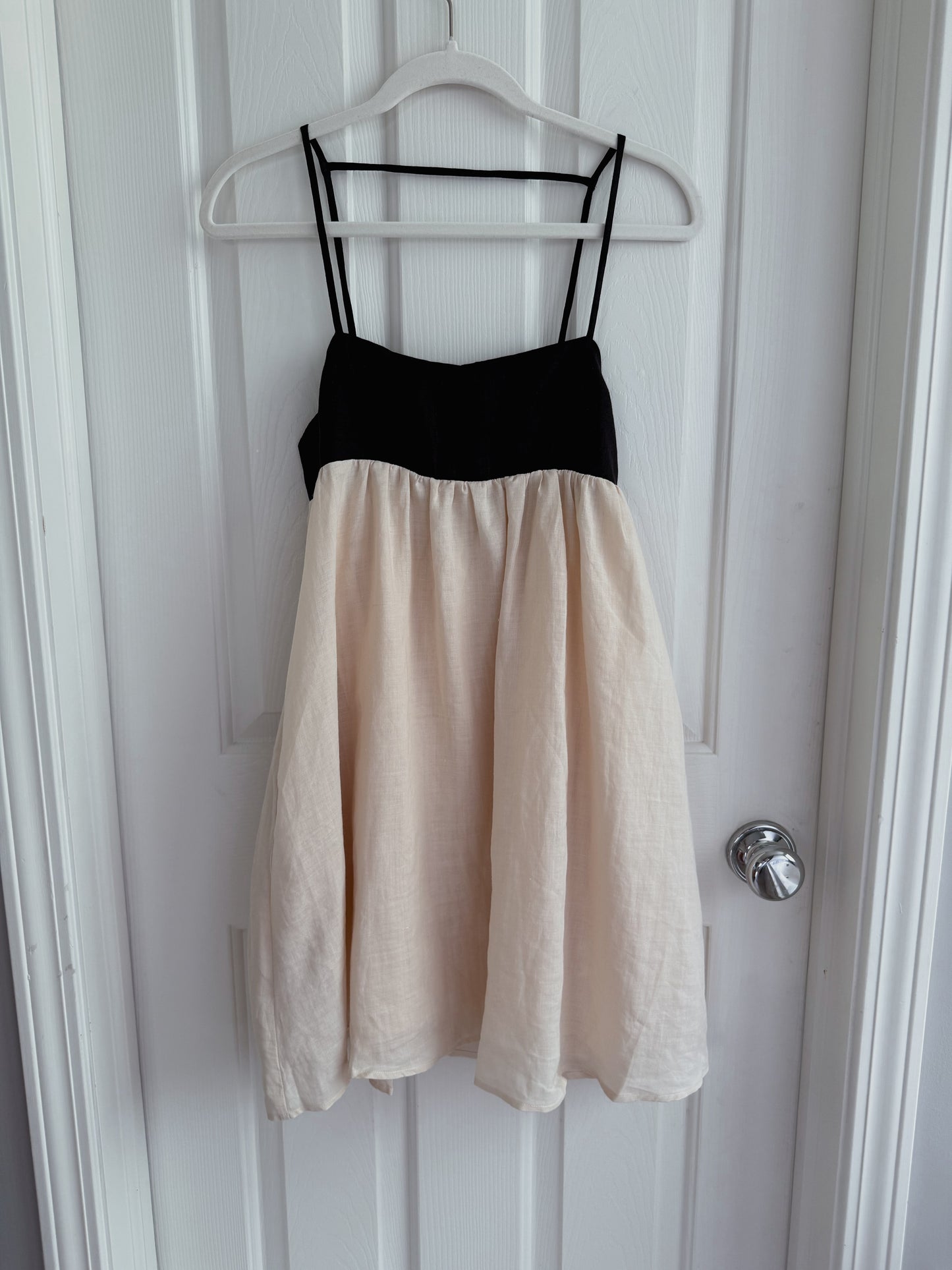 *Isla Linen Mini Dress
