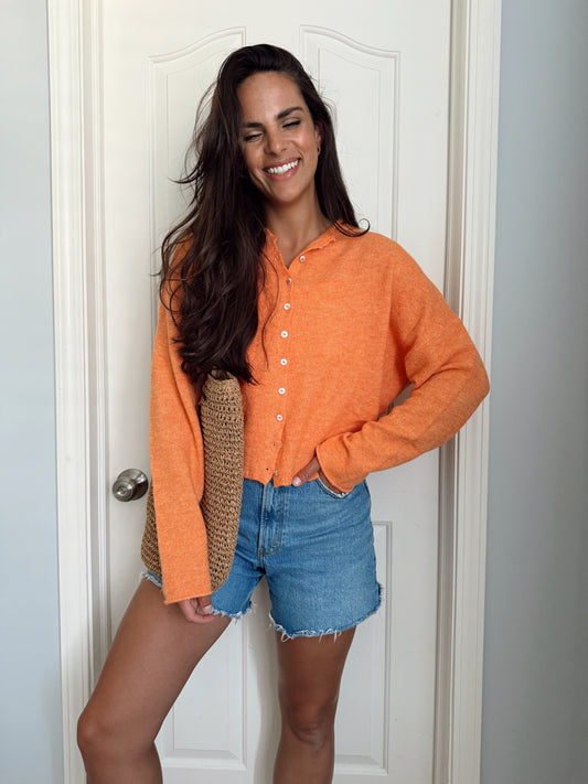 *Piper Cardigan in Sunset 🌅